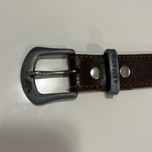 Emporio Armani Leather belt